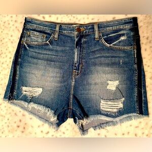 Flying Monkey Ripped Jean Shorts Size 30